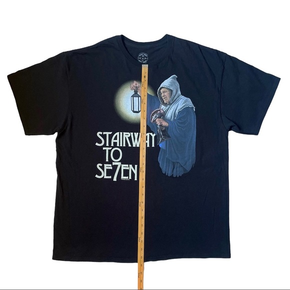 Men’s Funny Graphic Tee “Stairway to Seven” Bill Belichick Patriots - Size XL - Picture 4 of 5